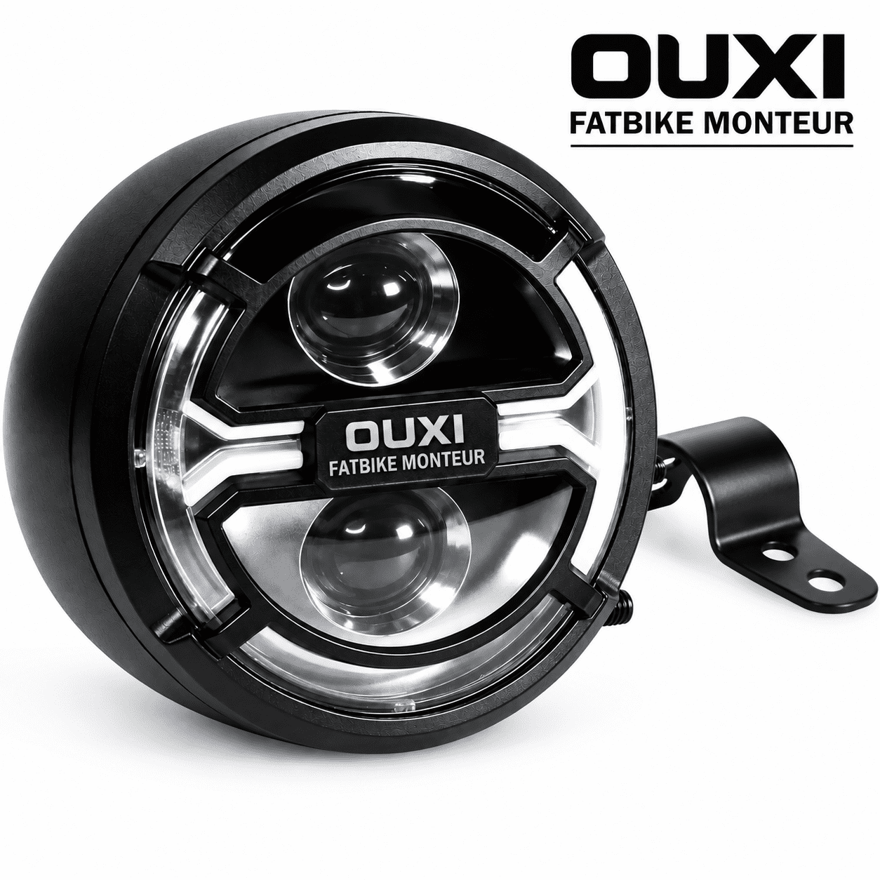 OUXI Fatbike Koplamp 6-Pin met Knipperlichten & Bluetooth | Origineel